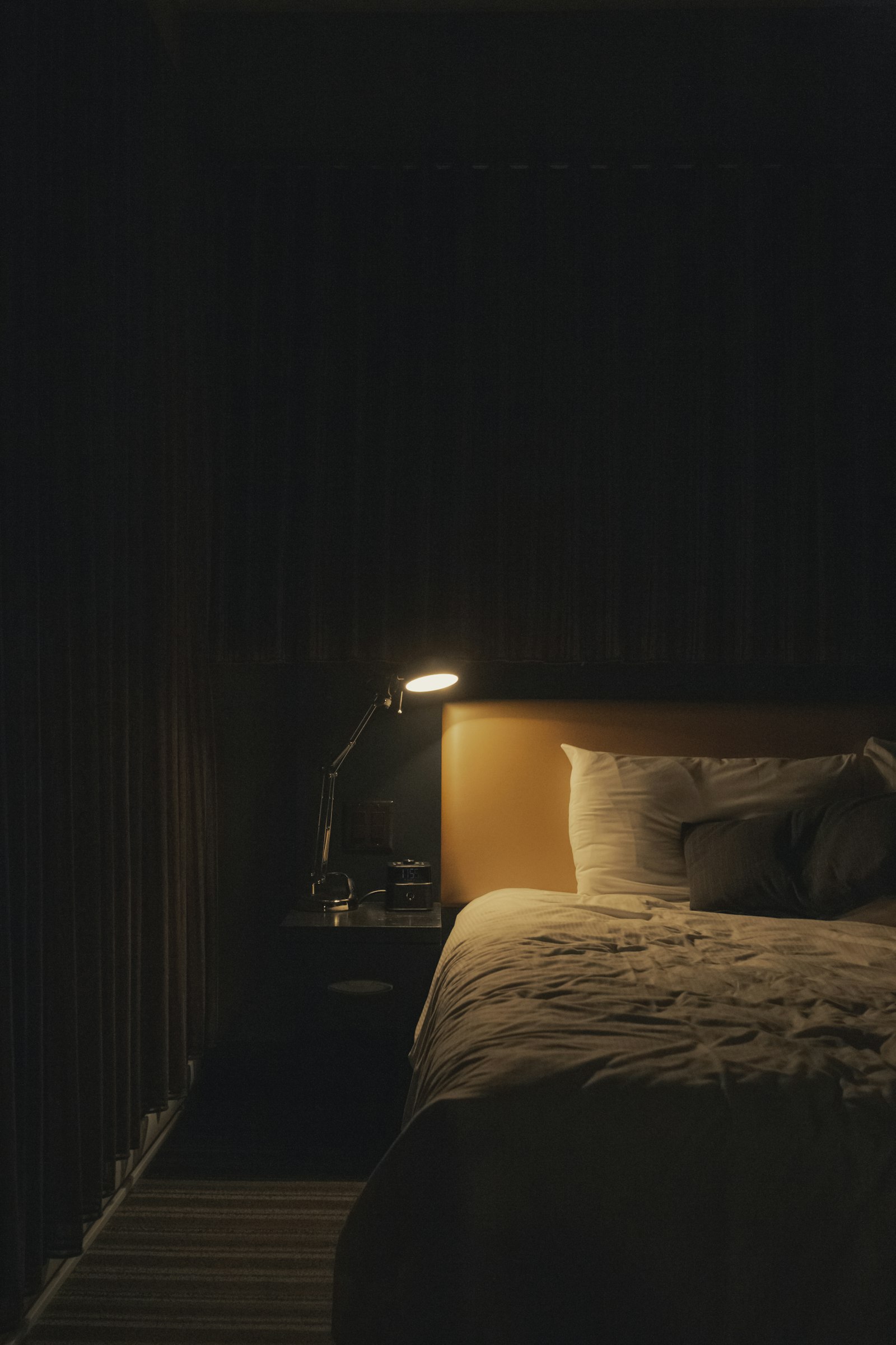 Night-time bedroom lighting to prevent falls for older adults